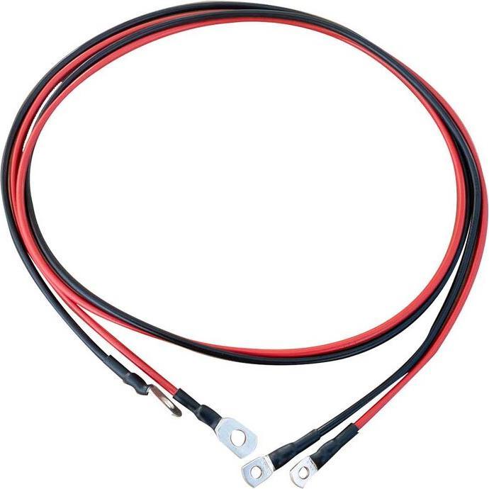 Actual product image Ective H07V-K battery cable set red/black Size: M6/M8 Length cm: 150 Cross-section mm²: 6mm² (1.50 m)