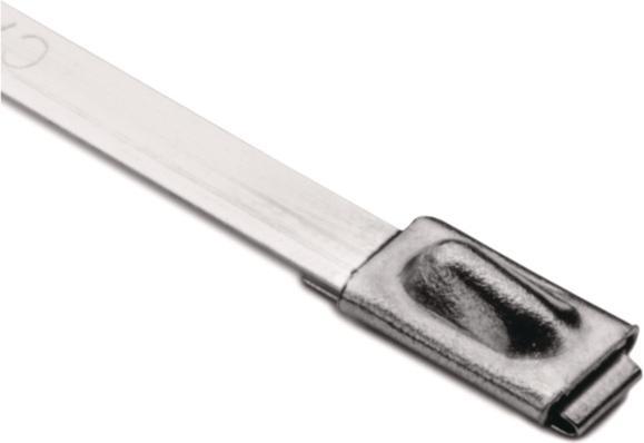 HellermannTyton Kabelbinder (Metallkabelbinder, 362 mm, 1 Stk.)