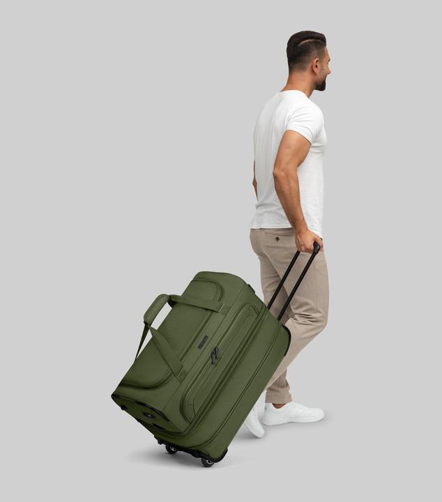 Produktbild Redolz Duffle Essentials 2 Rollen Reisetasche 55 cm mit Dehnfalte (43 l)