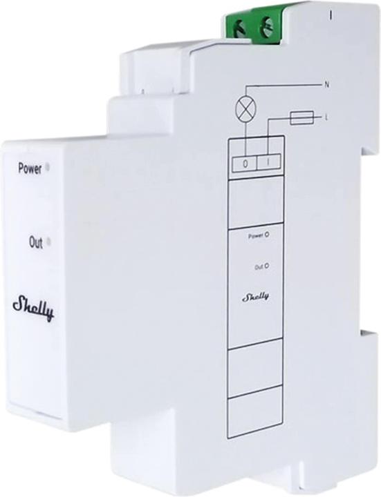Immagine prodotto Shelly Modulo aggiuntivo per interruttore Pro 3EM (Attuatore dell'interruttore)