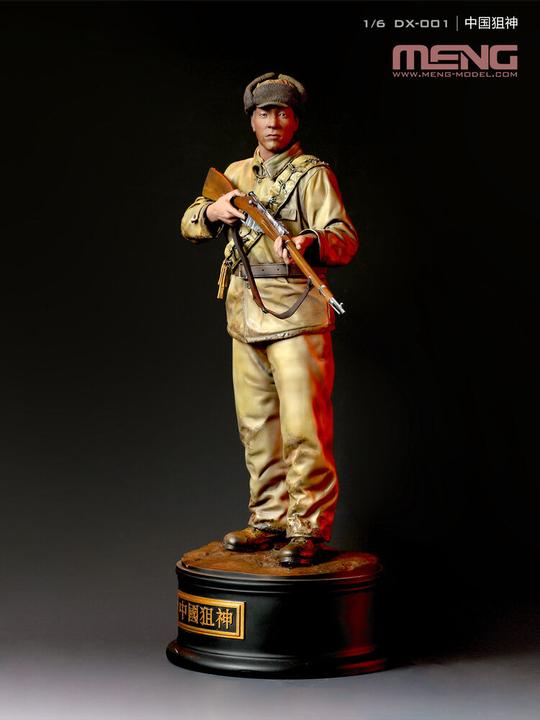 Actual product image Meng-Model Chinese Sniper Ace (Painted figure, incl. base)