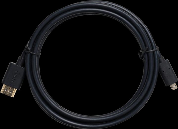 Actual product image Obsbot HDMI connection cable HDMI-Micro-D plug, HDMI-A plug 1.50 m Black 2 (1.50 m, HDMI)