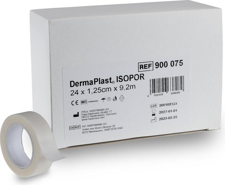 Produktbild DermaPlast Isopor Vlies Fixierpflaster (24 x)