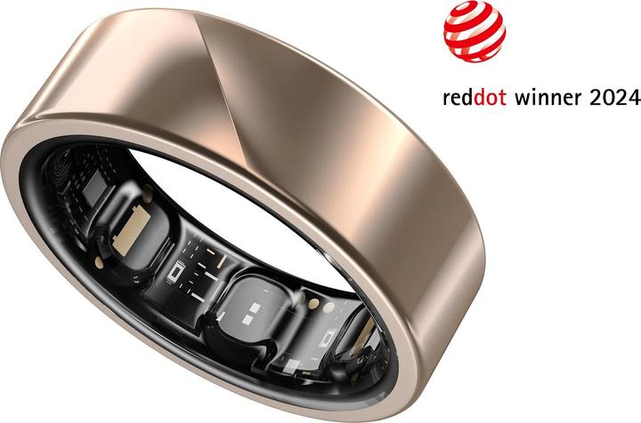 Actual product image Luna Ring Smart Ring (12, Rose gold)