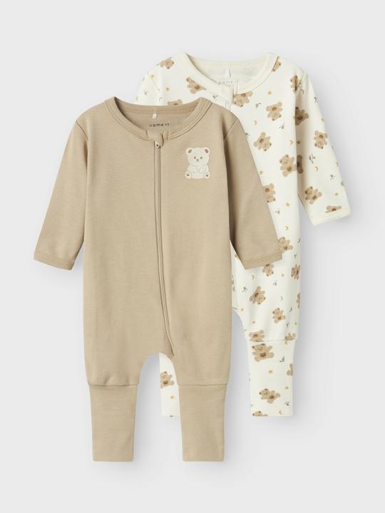 Produktbild Name it Nbnnightsuit 2p Zip Ff Jet Bear Noos (74)