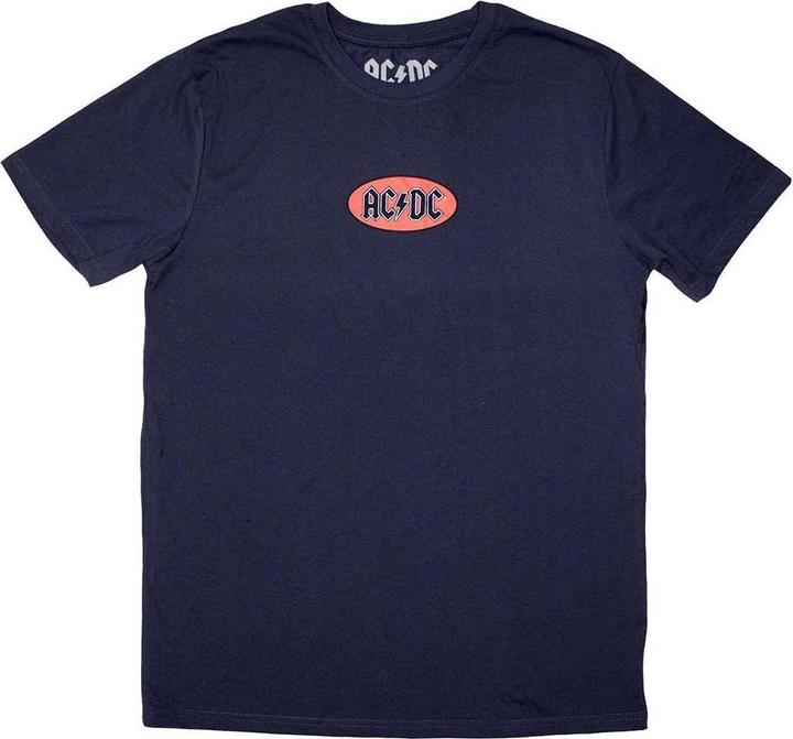 Produktbild AC/DC Mini Oval Logo TShirt (L)