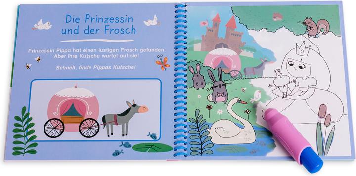 Image du produit Coloriage avec le pinceau magique. Princesses et fées
