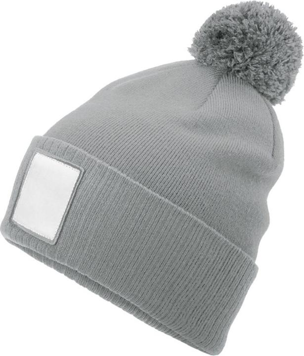 Immagine prodotto Beechfield Berretto Pom Pom Toppa Appliqué