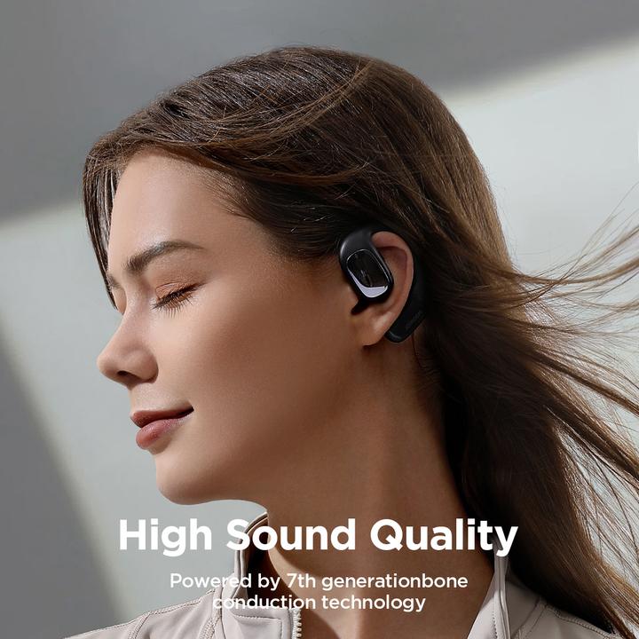 Actual product image Joyroom Openfree JR-OE1 wireless on-ear headphones - dark blue (18 h, Wireless)