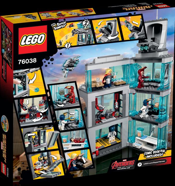Immagine prodotto LEGO Marvel Super Heroes Attacco alla torre degli Avengers (76038, LEGO Marvel)