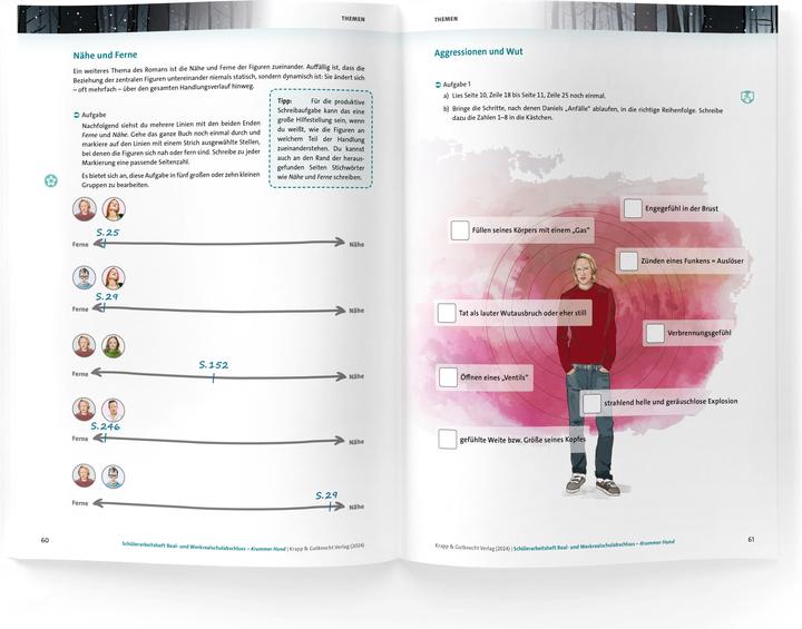 Immagine prodotto Krummer Hund – Juliane Pickel – Schülerarbeitsheft – M-Niveau (Tedesco, Florian Fuchs, Regine Becker, 2024)