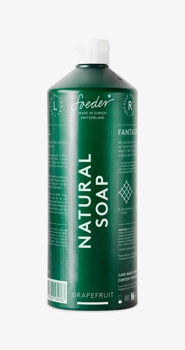 Produktbild Soeder* Natural Soap Grapefruit (Flüssigseife, Handseife Nachfüllpackung, 1000 ml)
