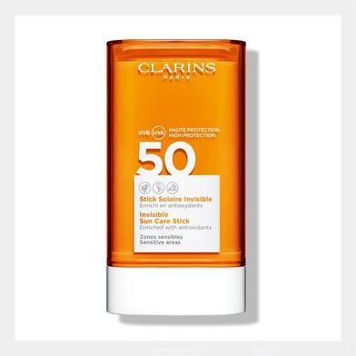 Immagine prodotto Clarins Invisible Sun Care Stick (Stick solare, Crema solare viso, SPF 50, 69 g)