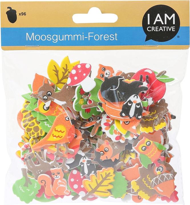 I Am Creative Sponge rubber shapes