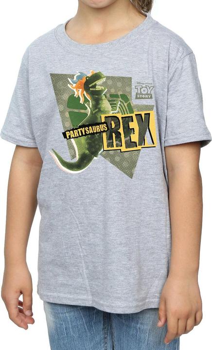 Actual product image Disney Girls Toy Story Partysaurus Rex Cotton T-Shirt (152, 158)