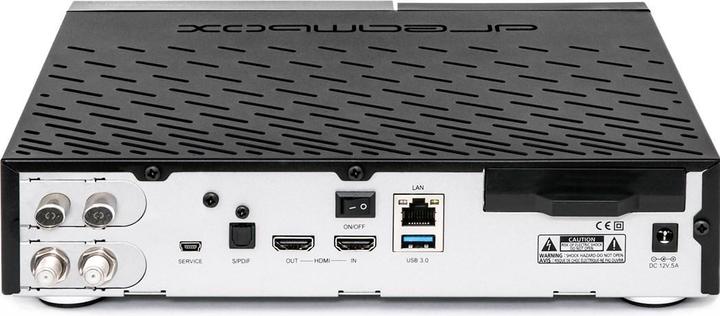 Produktbild Dreambox Dm 920 UHD (8 GB, 2x DVB-S2X, DVB-C/T2, Festplatte, CI-Schacht)