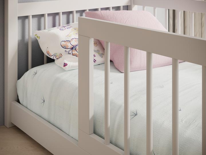 Image du produit ADRK Furniture Graja Lit de maison avec matelas (180 x 80 cm)