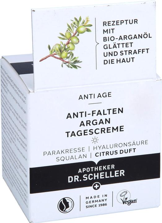 Immagine prodotto Dr. Scheller Crema da giorno antirughe all'argan (50 ml, Crema da giorno)