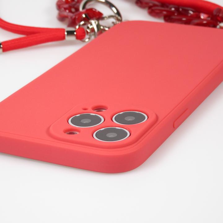Image du produit PhoneLook Coque Gel silicone avec corde collier & chaîne de pierre décorative (Apple iPhone 13 Pro Max)