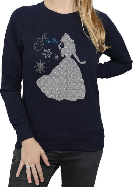 Produktbild Disney Princess Belle Christmas Silhouette Sweatshirt (XXL)