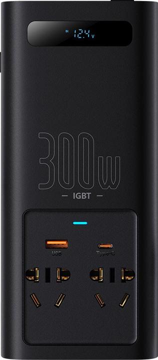 Produktbild Baseus IGBT Power Inverter 300W (220V CN/EU ) Black