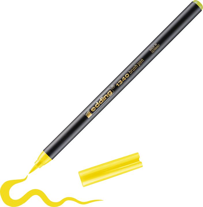 Actual product image Edding Brushpen 1340 (Yellow, 1 x)