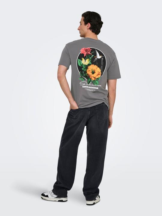 Produktbild Only & Sons Onskeane Rlx Ss Print Tee Noos (XL)