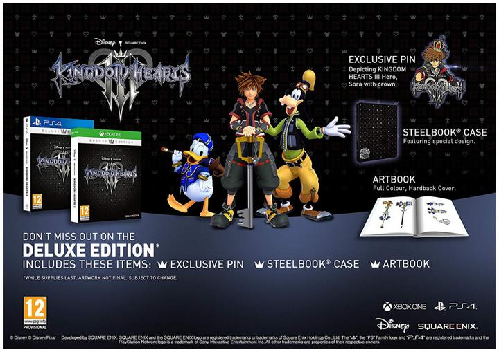 Image du produit Square Enix Kingdom Hearts 3 Deluxe Edition Xbox One (Xbox One S, EN)