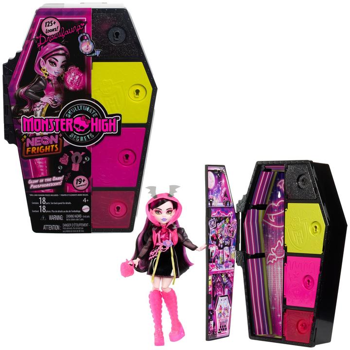 Actual product image Monster High Skulltimates Secrets - Series 3 Draculaura