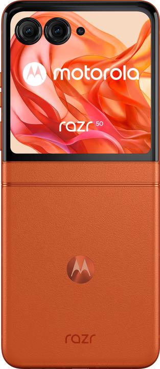 Immagine prodotto Motorola Razr 50 (256 GB, Arancione frizzante, 3.60", SIM + eSIM, 50 Mpx, 5G)