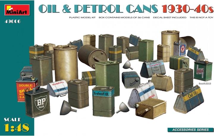 Image du produit Mini art Fûts de pétrole et d'huile 1930-40s