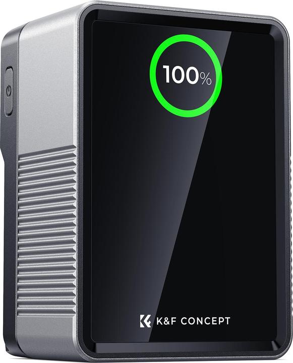 Produktbild K&F Concept MINI V-Lock 6700mAh 99Wh Camera Battery with TFT Display (Akku)