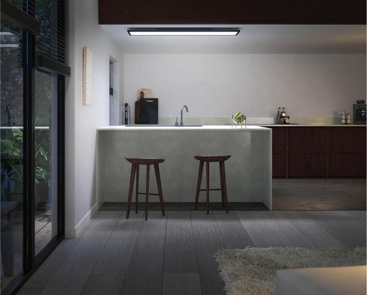 Productafbeelding Philips Hue White Amb. Aurelle Paneelverlichting 120x30cm zwart (3750 lm)