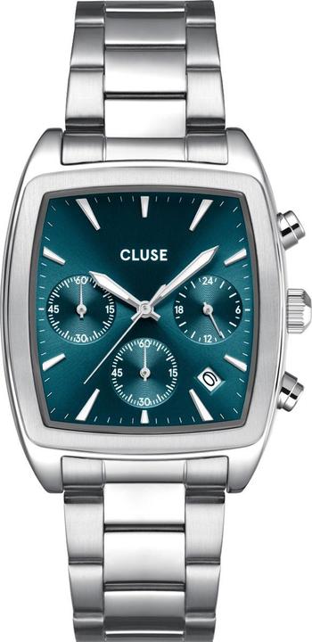 Produktbild Cluse Quartaut Chrono Silver (Chronograph, 35 mm)