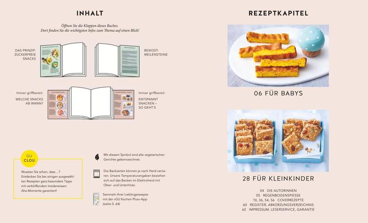 Produktbild Zuckerfreie Snacks für Babys und Kleinkinder (Deutsch, Lena Merz, Annina Schäflein, 2022)