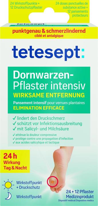 Produktbild Tetesept Dornwarzen-Pflaster (12 x)
