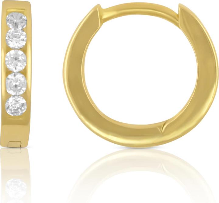 Muau Creolen (750/18 K Gelbgold)