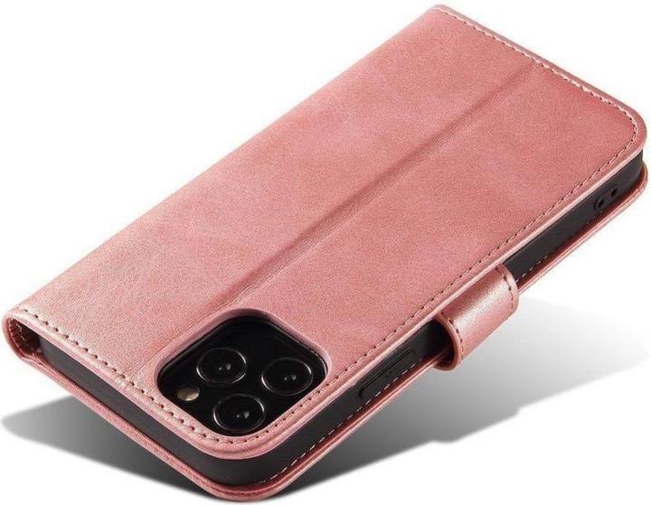 Actual product image Hurtel Magnet Case elegant case case cover with a flap and stand function Poco M4 Pro 5G pink (Xiaomi Poco M4 Pro 5G)