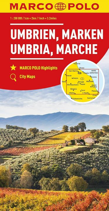 Immagine prodotto Carta regionale Italia 08 Umbria, Marchio 1:200.000