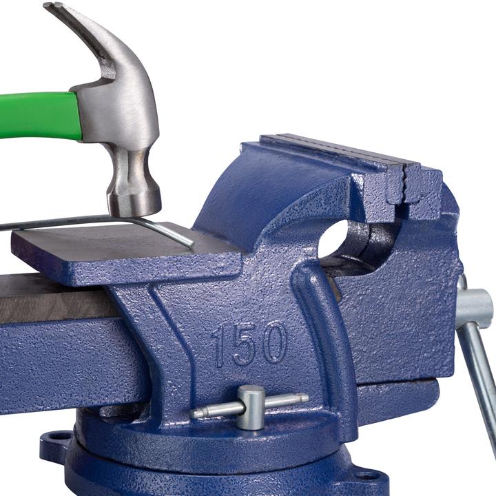 Produktbild tectake Schraubstock mit Amboss (165 mm)