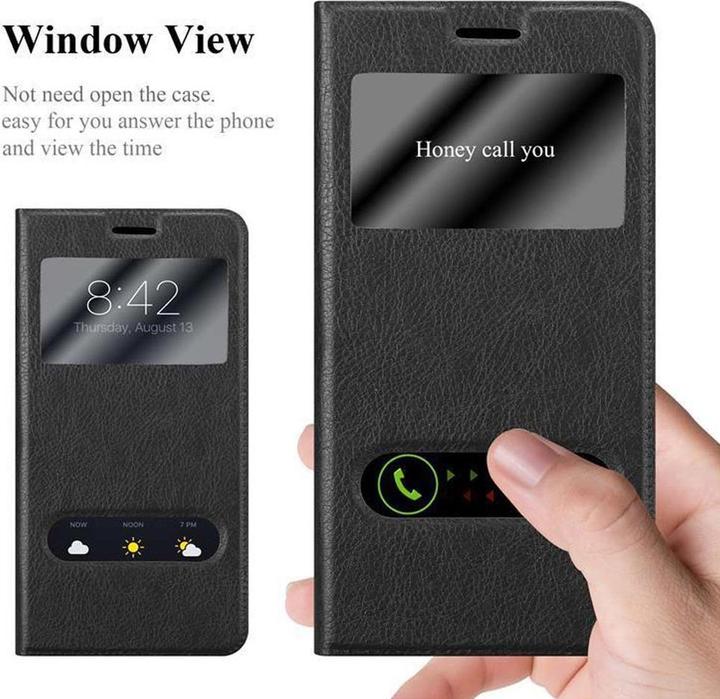 Produktbild Cadorabo Book mit View Doppelfenster Cover (Honor 5C)