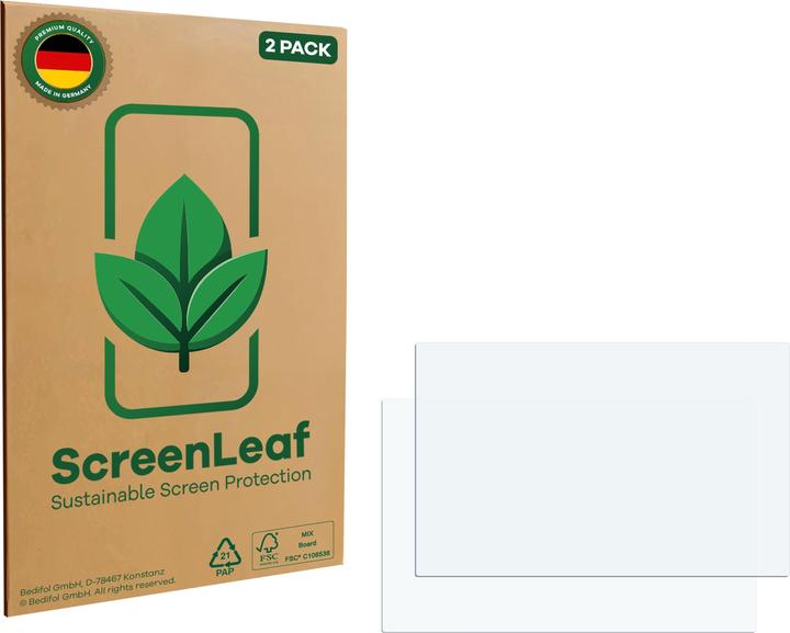 Actual product image ScreenLeaf Screen Protector sustainable Screen Protection, clear, anti-scratch