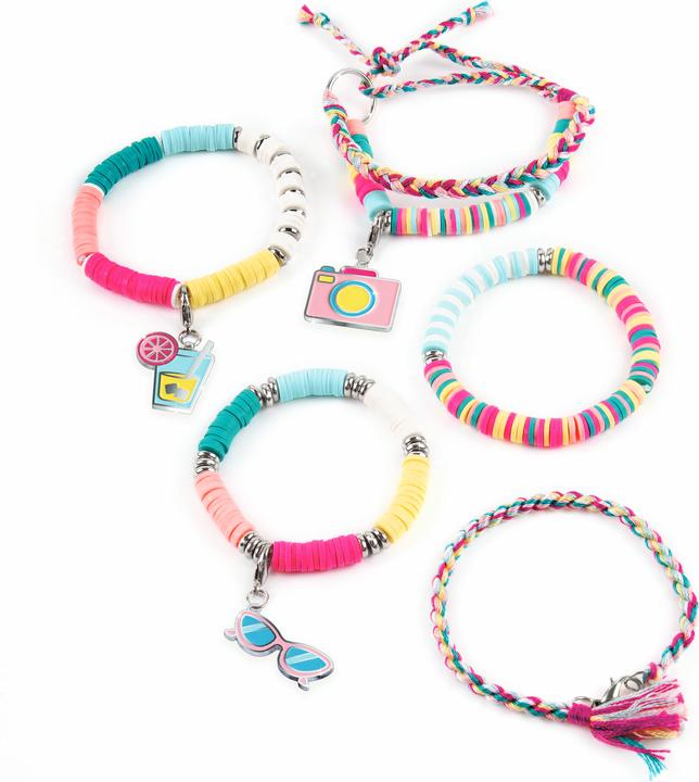 Actual product image Make it Real Heishi bead bracelets