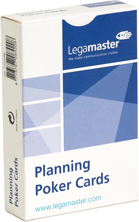 Produktbild Legamaster Planning Poker Karten