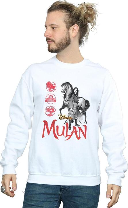 Immagine prodotto Disney Mulan Movie Horse Pose Felpa Uomo (S)