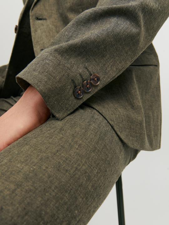 Produktbild Jack & Jones Slim Fit Leinen Hose (48)