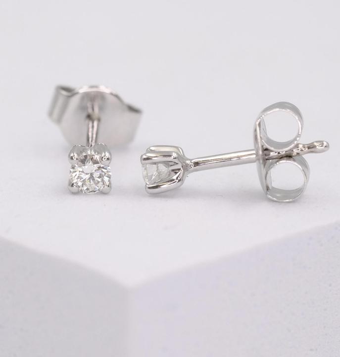 Image du produit Muau Boucles d'oreilles (Or blanc 750)