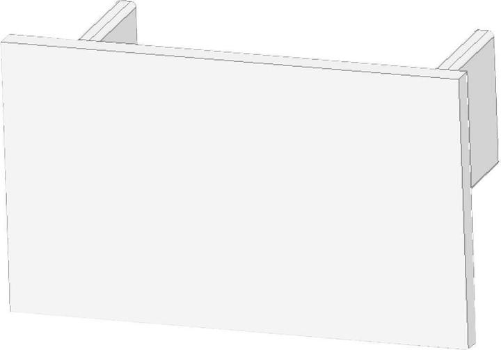 Image du produit Isoled Embout EC98 pour profil GROUND-IN12 blanc