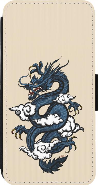 Immagine prodotto PhoneLook Portafoglio Coque noir Blue Dragon Tattoo (Apple iPhone 13 Pro Max)