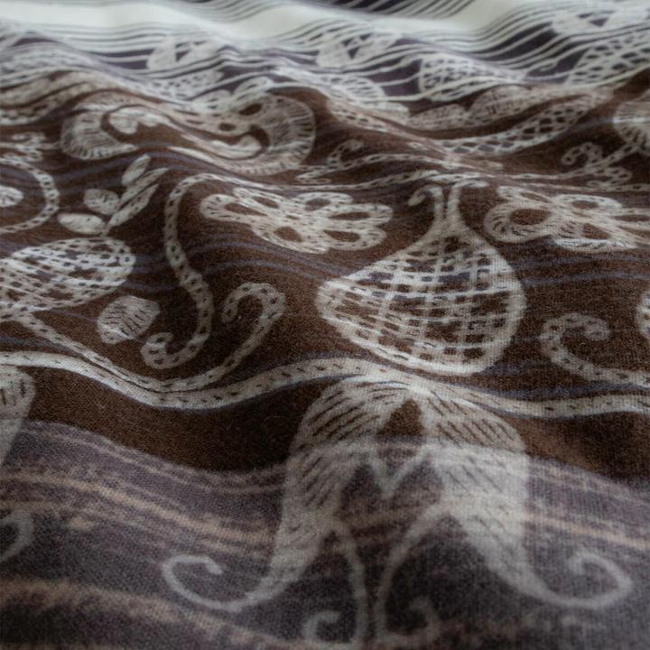 Produktbild Fleuresse Feinbiber Bettwäsche Aspen Utrecht braun (Bettwäsche Set, 135x200 cm + 80x80 cm)